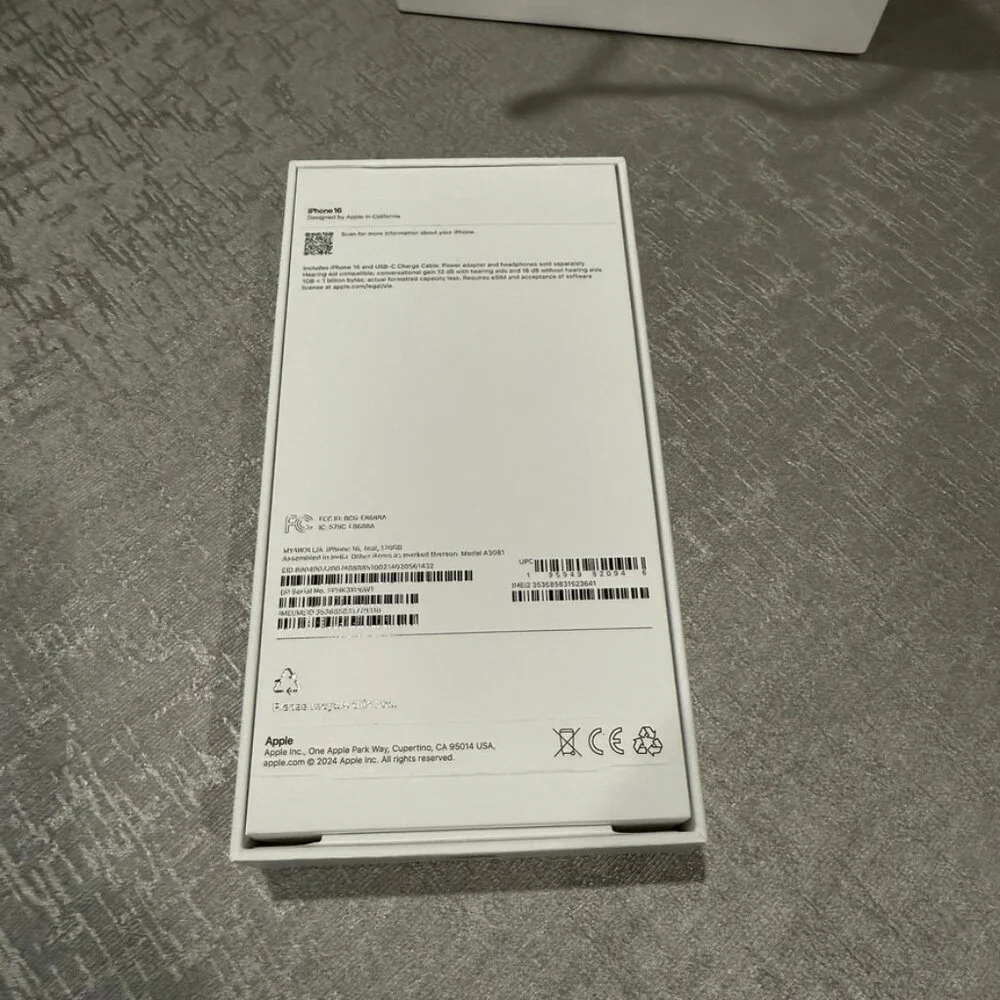iPhone 16 Empty box only